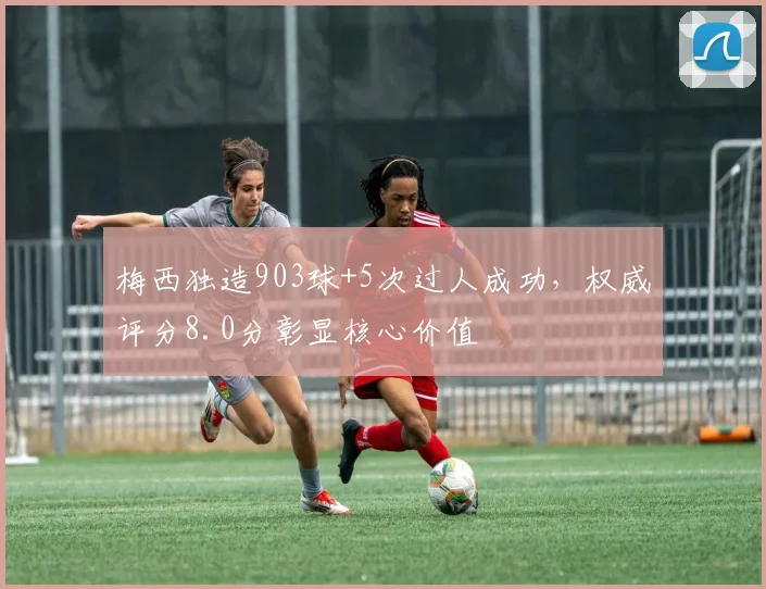 梅西独造903球+5次过人成功,权威评分8.0分彰显核心价值